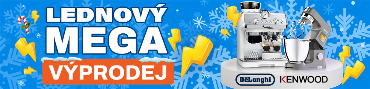 Výprodej DeLonghi a Kenwood